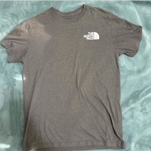 Grey north face shirt